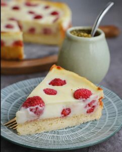 Kuchen de Frutos rojos con mate