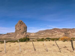 Piedra Parada y el Cañadon de la buitrera