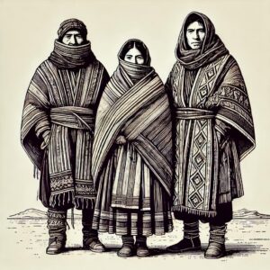 Tehuelches en la Patagonia