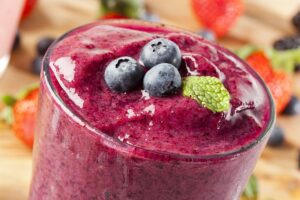 Batido de arándano