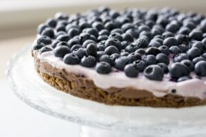 Torta de arándanos