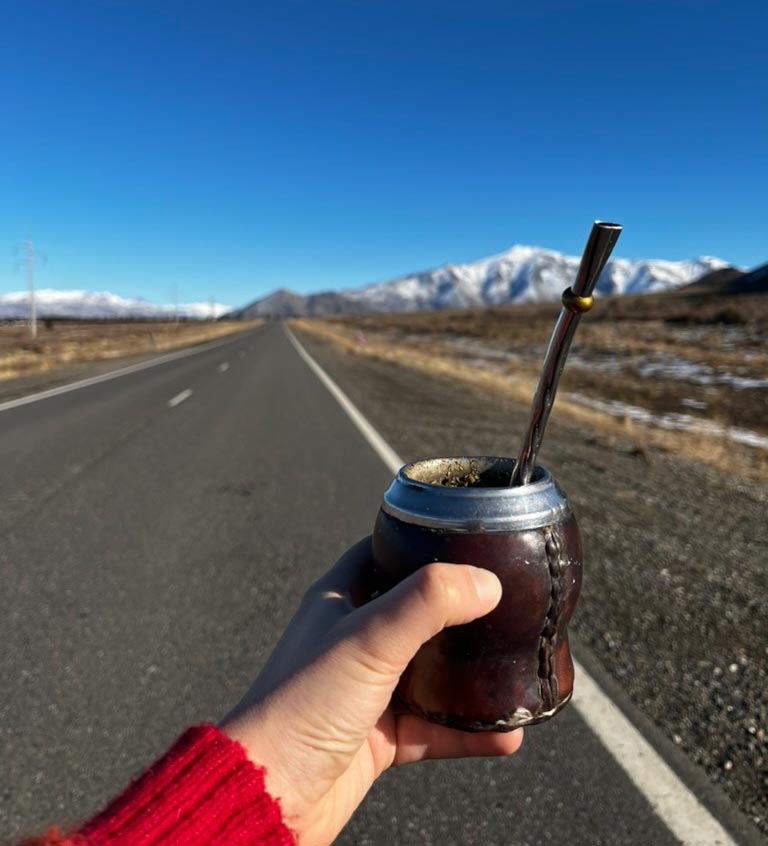 Mate en la Ruta 40