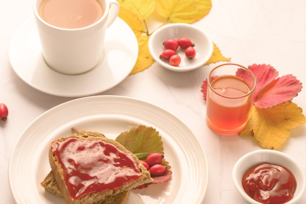 Merienda con Rosa Mosqueta