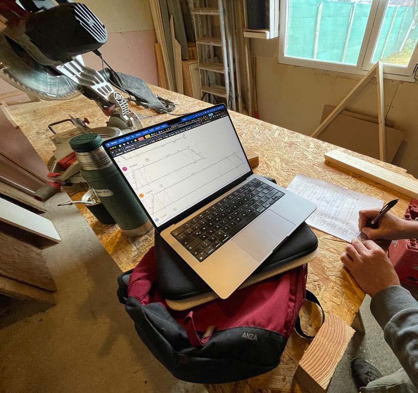Transferring angles from Acidome to paper
