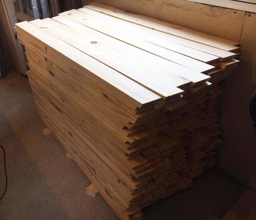 Total cut pieces for 6m geodesic dome
