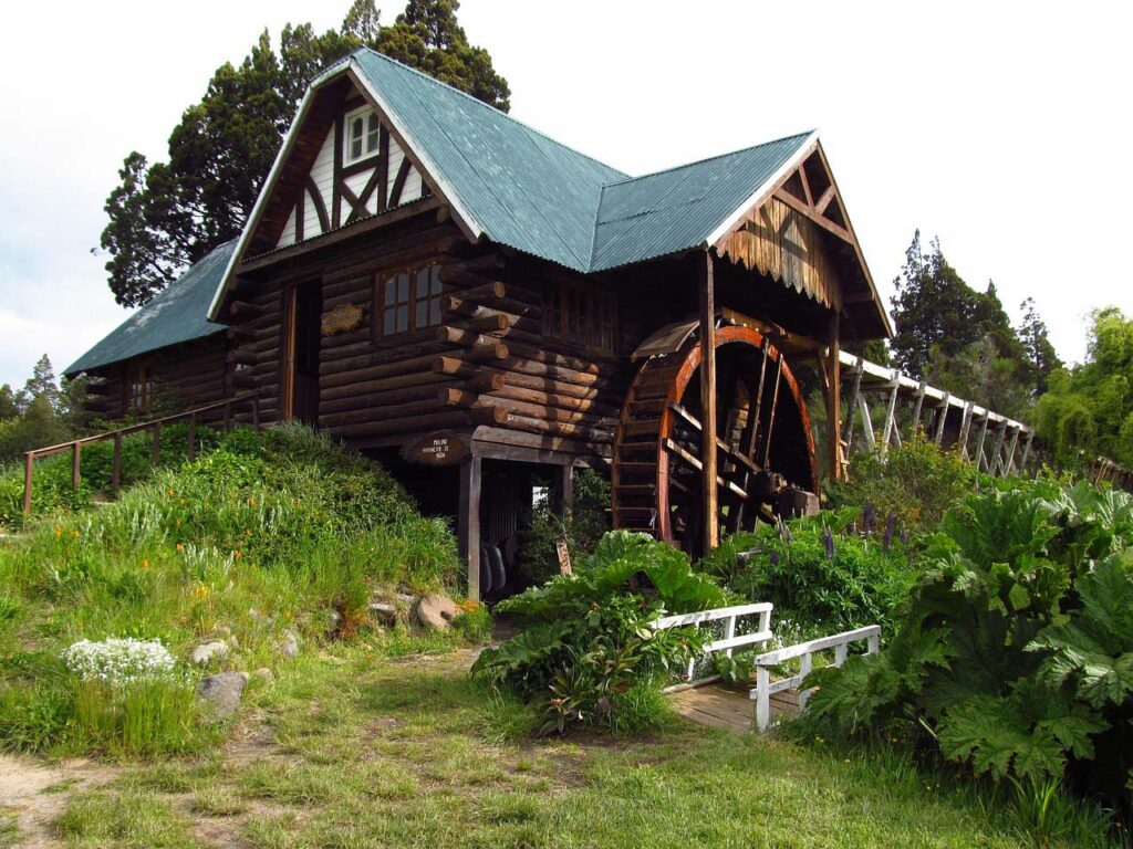 Nant Fach Mill in Trevelin, a Welsh heritage site