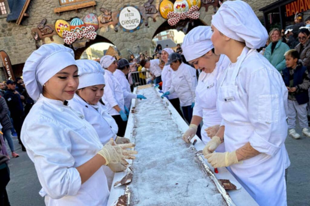Evento de la Fiesta Nacional del Chocolate en Bariloche
