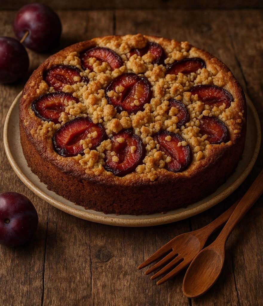 Kuchen de ciruelas